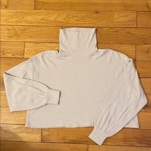 Hollister Crop Turtleneck Sweater